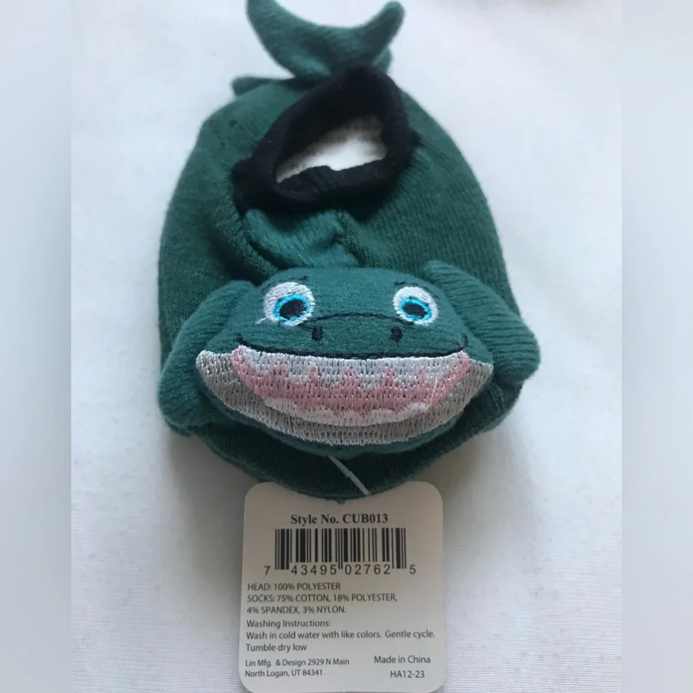 Wild Habitat infant no slip novelty socks/slippers. Set of 5 pairs!
